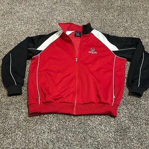 Miami of Ohio Full Zip Men’s Black/ Red Jacket Size Large
